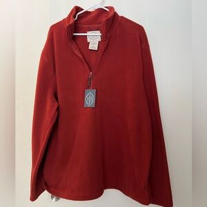 Fleece long sleeve sweater